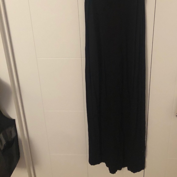 Racerback, plain black, ankle length H&M dress - Picture 2 of 2